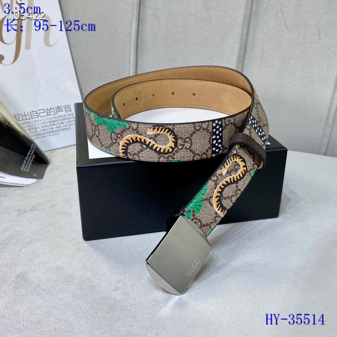 Gucci Belts 3.5CM Width 010